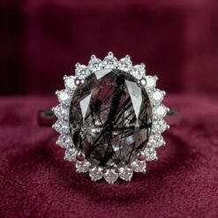 Rutilated Quartz Ring