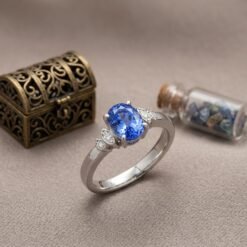 Alternative view of Sapphire Ring